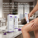 Creme Corporal Firmador PDRN 50g com Roll-on, Multi-Peptídeos Matrixyl 3000, Loção de Massagem de Absorção Rápida para Cuidados Corporais Femininos