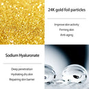 Essência hialurônica dourada 24k, nutre profundamente, antirrugas, brilho do tom da pele, soro hidratante facial, clareamento, cuidados com a pele, 100ml