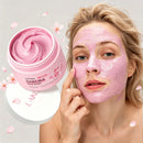 Máscara de Argila Sakura LAIKOU, Limpeza Profunda Suave, Hidratante, Nutritiva, Controle de Oleosidade, Reduz Poros, Máscara Facial Diária para Cuidados com a Pele 25g