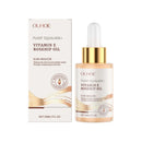 Hidratante squalano rosa mosqueta óleo facial levantamento endurecimento desvanece-se linhas finas suavização nutritivo rejuvenescimento da pele óleo de cuidados faciais