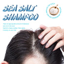 Shampoo Esfoliante de Sal Marinho Hoegoa Limpa Profundamente o Couro Cabeludo Remove Caspa Alivia Coceira Remove Oleosidade Hidrata Nutre Cuidado Capilar