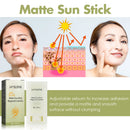 Bastão solar fosco proteção UV e creme facial iluminador hidratante não gorduroso FPS 50 + creme protetor solar para viagens de verão tamanho