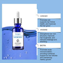 Sérum de Peptídeos de Cobre de 30ML para Crescimento Capilar, Sérum Capilar GHK-Cu, Cuidado do Couro Cabeludo Não Oleoso para Cabelos Mais Grossos e Volumosos, Anti-Queda