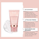 Máscara facial de colágeno para embrulho noturno, máscara de embrulho noturno de colágeno coreano hidrata profundamente creme de máscara de cuidados noturnos 75ml
