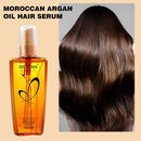 Óleo de argan marroquino soro de cabelo leve névoa de óleo de cabelo para extremidade dividida cabelo crespo flyaways brilho reparação óleo de cabelo suave