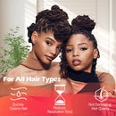 Goiple 2 em 1 maçã cidra vinagre shampoo condicionador refrescar anti-caspa cabelo limpeza profunda couro cabeludo para locs dreadlocks torção