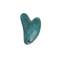 Pedra Guasha de Quartzo Rosa Quente, Placa de Massagem Facial de Jade, Ferramenta de Cuidados com a Pele para Lifting e Firmeza do Queixo e Nariz