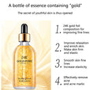 Essência hialurônica dourada 24k, nutre profundamente, antirrugas, brilho do tom da pele, soro hidratante facial, clareamento, cuidados com a pele, 100ml