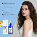 Sérum de Peptídeos de Cobre de 30ML para Crescimento Capilar, Sérum Capilar GHK-Cu, Cuidado do Couro Cabeludo Não Oleoso para Cabelos Mais Grossos e Volumosos, Anti-Queda