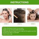 Óleo de crescimento capilar de hortelã de alecrim, prevenção de secura do cabelo, hidratante suave, nutritivo, macio, brilhante, orgânico, óleo de cuidados capilares