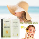 Bastão solar fosco proteção UV e creme facial iluminador hidratante não gorduroso FPS 50 + creme protetor solar para viagens de verão tamanho