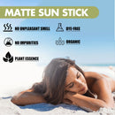 Bastão solar fosco proteção UV e creme facial iluminador hidratante não gorduroso FPS 50 + creme protetor solar para viagens de verão tamanho