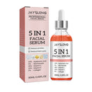 5 em 1 ácido hialurônico soro facial hidratante iluminando linhas finas vitamina c poros encolhendo soro cuidados com a pele 30ml