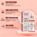 5 em 1 ácido hialurônico soro facial hidratante iluminando linhas finas vitamina c poros encolhendo soro cuidados com a pele 30ml